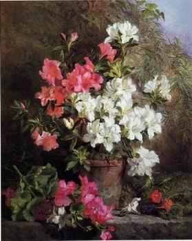 unknow artist Floral, beautiful classical still life of flowers 05